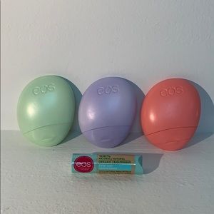 Eos hand cream lip balm set